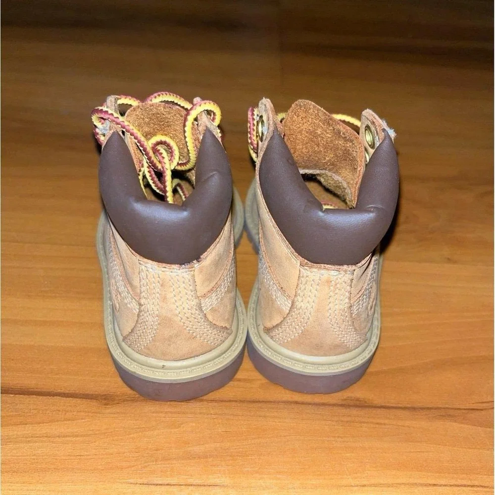 Baby Timberland Construction Butter Lace Up Boots